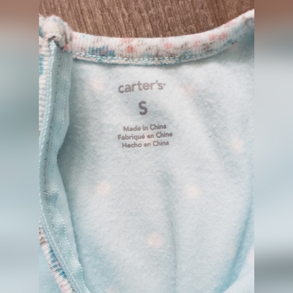 Carter's light blue sleep sack size small NWNT - Picture 2 of 2